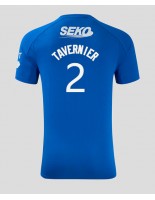 Moške Nogometnih dresov Rangers James Tavernier #2 Domači 2024-25 Kratki rokavi